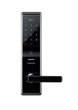 Serrure biométrique à empreinte digitale et code Samsung Ezon SHS-5230