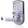 Serrure a code gauche argent BT88 BT Security